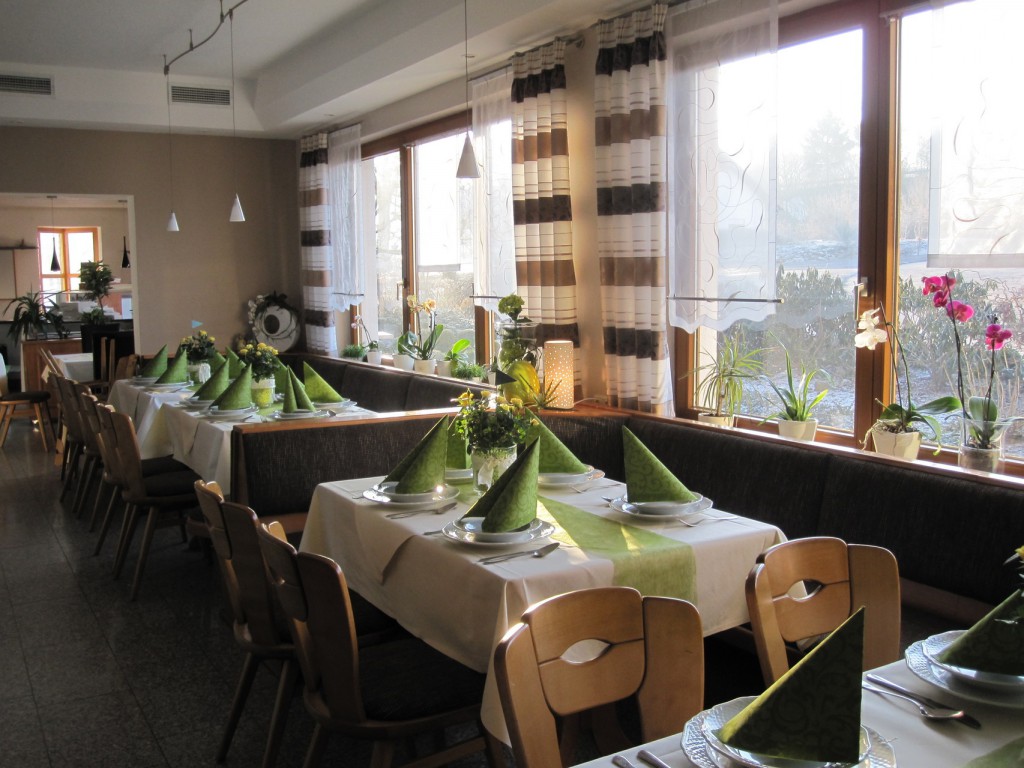 Frontansicht im Restaurantbereich